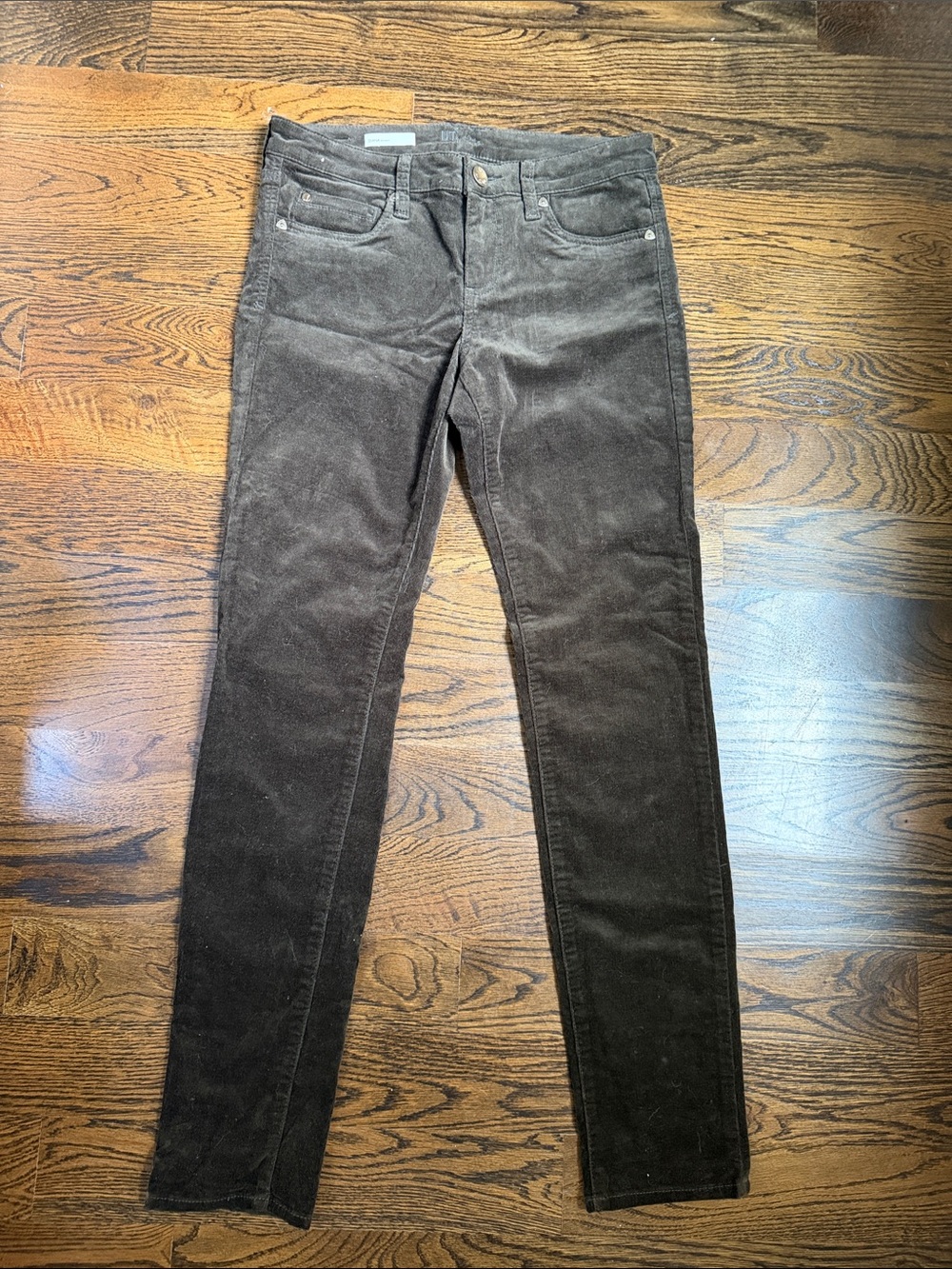 KUT From The Kloth “ Diana Skinny” Brown Corduroy Jeans Size 6